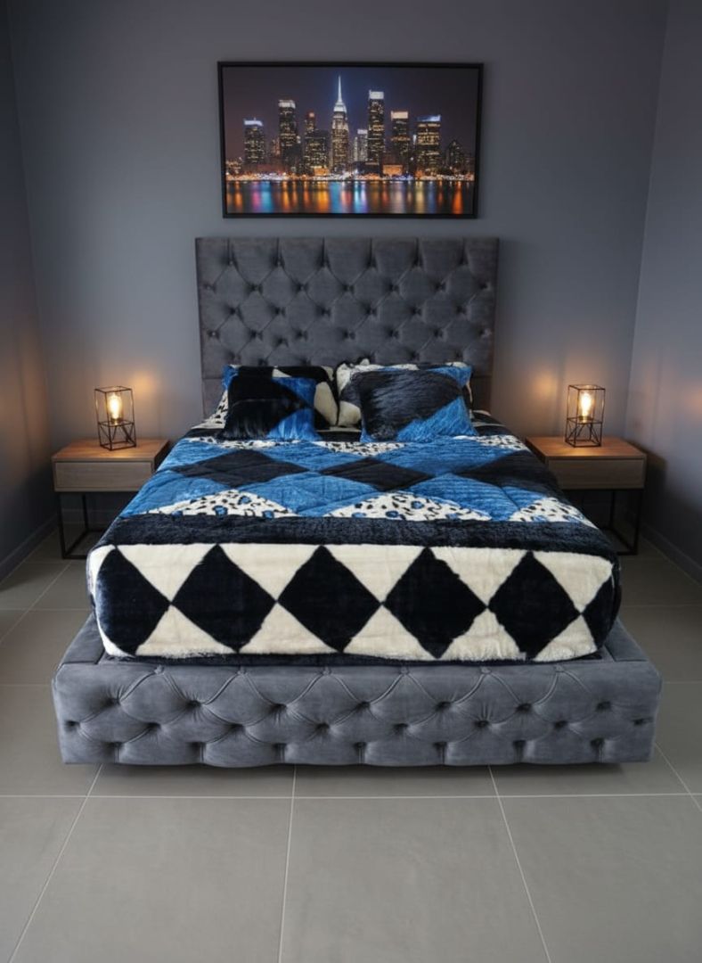 Base Cama Capitoneada