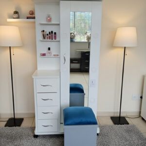 Peinador Hollywood espejo grande