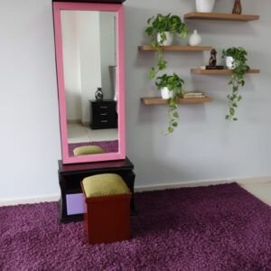 Peinador Hollywood Para Niña con Espejo Grande